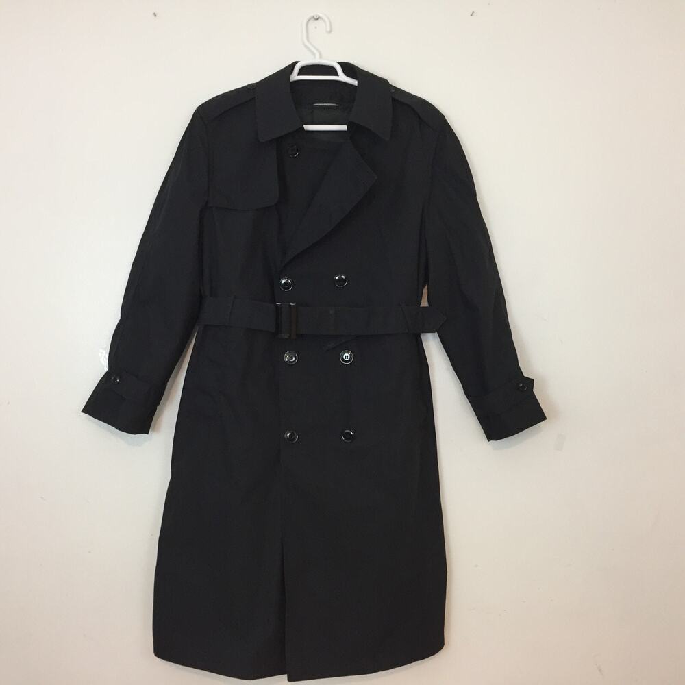 (O) DSCP Garrison Collection Mens Army Trench Coat Size 42 R Jacket Military